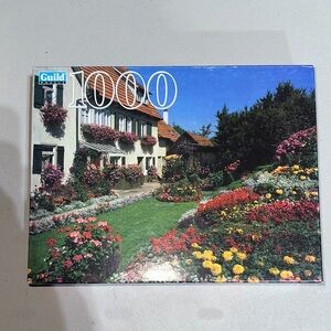“Home and Flower Garden” 1000-Piece Jigsaw Puzzle